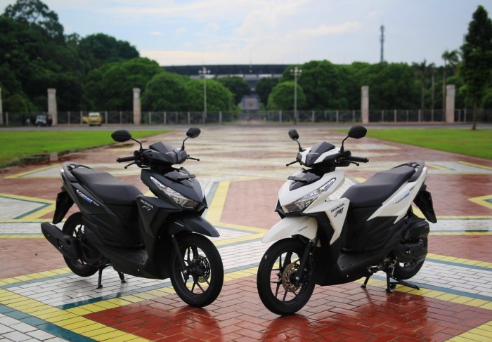 Ini dia Faktor-faktor yang Bikin Cat Motor Cepat Kusam! Vario 150 Black and White