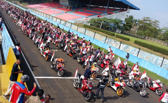 500 Bikers ikuti Jambore Nasional Honda CBR ke-4