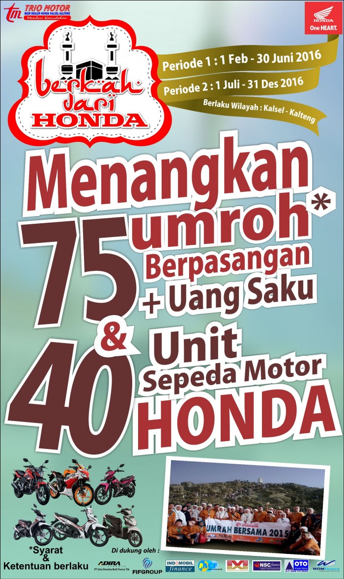 Berkah dari Honda 2016