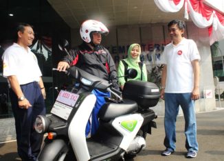 Motor Listrik Honda Diuji Coba