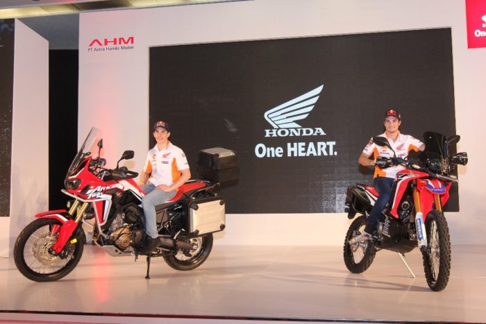 AHM Hadirkan Motor Adventure Tourer Honda CRF1000L Africa Twin dan CRF250RALLY