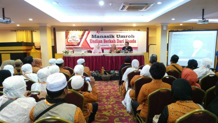 PT Trio Motor Berangkatkan Umroh Pememang Undian Berkah Honda
