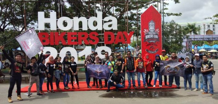 Komunitas Honda “GAS” ke Honda Bikers Day Samarinda
