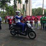 Trio Motor dan Satlantas Polresta Banjarmasin Sosialisasikan Safety Riding Bagi Klien Pemasyarakatan