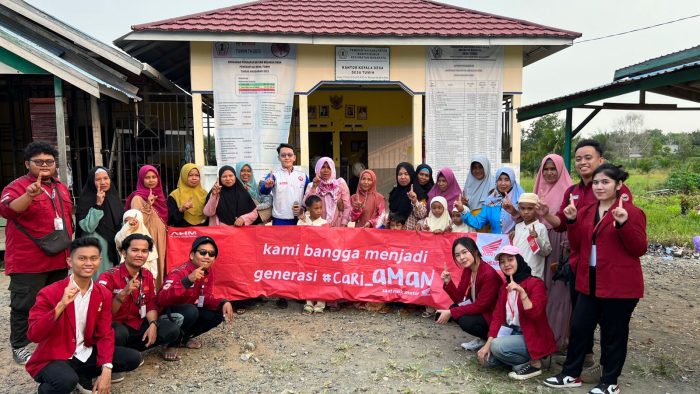 Warga Desa Tumih dapatkan Edukasi Safety Riding dari PT Trio Motor