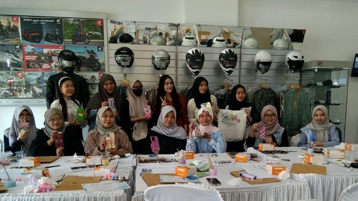Honda Dua Naga Hadirkan Workshop Painting Class Bersama @se.bongkah