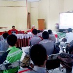 Safety Riding Trio Motor Goes to SMKN 1 Kotabaru