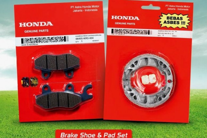 Honda Brake Shoe dan Pad Set
