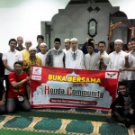Anggota Komunitas Bersama Pengurus Masjid Al Ikhlas Sungai Andai Banjarmasin