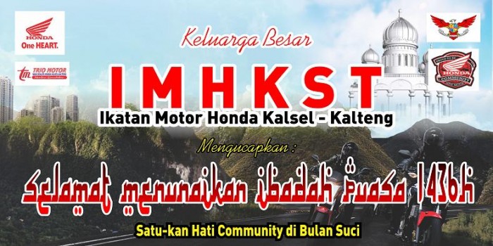 Ramadhan Bersama Trio Motor dan IMHKST Ramadhan Bersama IMHKST