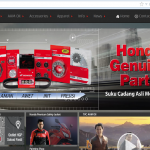 The New Website Honda Genuine Parts (HGP) dan AHM Oil