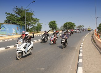 Jalin Silahturahmi, 700 Bikers Semarakkan the 4th Anniversary Honda PCX Club Indonesia