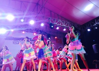 JKT48 "Bebahasa Banjar" di Honda BeAT Skoolfest