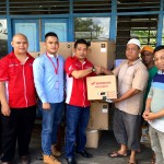 Trio Motor Bantu Kebakaran Desa Palingkau