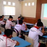 Safety Riding Trio Motor Goes to SMK Bhakti Bangsa Banjarbaru