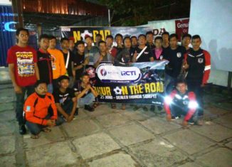Trio Motor Ajak Komunitas Honda Nonbar dan Sahur on the Road