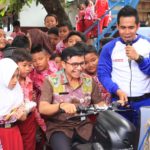 Trio Motor Kenalkan HRT di SDN Pasar Lama 3