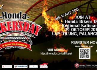 6.500 Bikers Ramaikan Honda Bikers Day Regional 2016