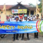 PT Trio Motor Gandeng Polsek Basarang Sosialisasikan Safety Riding