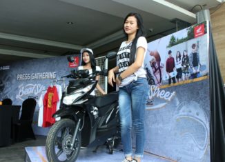 Trio Motor Kenalkan New Honda BeAT Street kepada Jurnalis