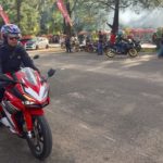 50 Bikers Jajal CBR250RR di Lapangan Murjani