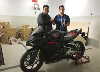 Ananda, Orang Pertama Pemilik All New Honda CBR250RR di Banua