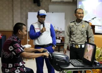 Trio Motor Sosialisasikan Safety Riding Kepada Karyawan Dishub