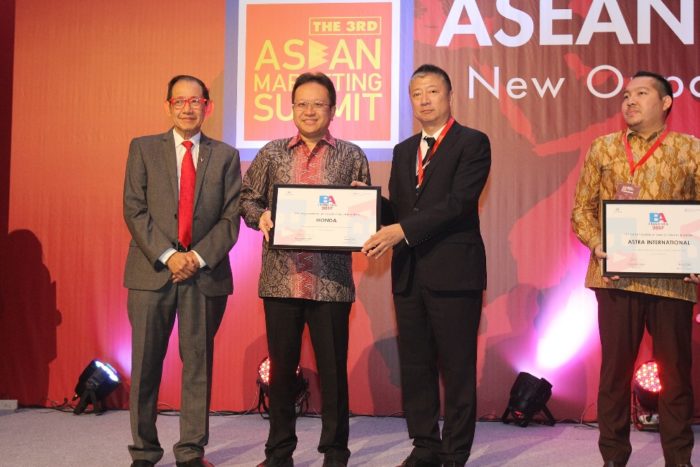 Honda Raih 2 Penghargaan pada The 3rd ASEAN Marketing Summit 2017