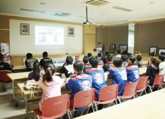 Ikatan Motor Honda Kalselteng Diberikan Sosialisasi Keselamatan Berkendara