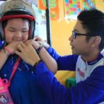 Trio Motor Ajarkan Safety Riding Untuk Anak-anak TK