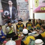 Satlantas dan Trio Motor Sosialisasikan Keselamatan di Hadapan FSU