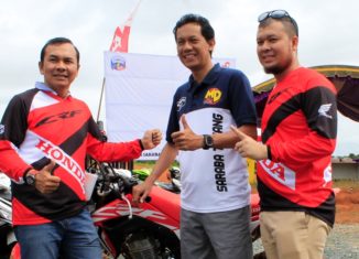 Bupati Tanah Laut Resmikan Peluncuran Honda CRF150L