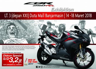 CBR 250RR Exhibition Akan Ramaikan Duta Mall Banjarmasin