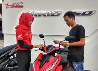 Curi Perhatian, Launching All New Honda Vario 150 Ramai Pengunjung