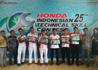 Trio Motor Gelar Kontes Mekanik Honda Se-Kalselteng