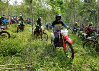 Trio Motor Ajak Konsumen dan Komunitas CRF 150L Fun Adventure dan Nonbar MXGP