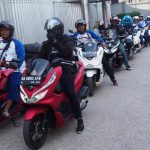 Komunitas Honda PCX Kompak Touring Keliling Kota