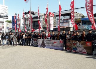 PT Trio Motor Gelar Konvoi Merdeka bersama Komunitas Motor Honda