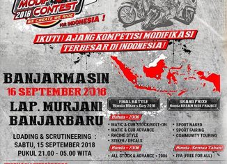 Honda Modif Contest 2018 Siap Kunjungi Kota Banjarbaru