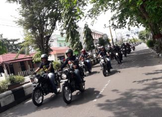 PT Trio Motor Gelar “Bike Packer” Touring Bersama Komunitas Motor Honda Sampit