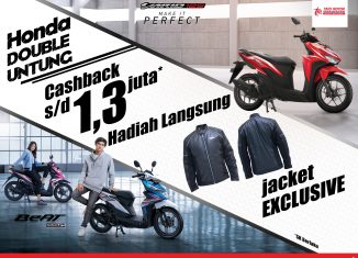 WOW! Honda Double Special Cashback dan Direct Gift!