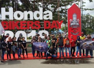 Komunitas Honda “GAS” ke Honda Bikers Day Samarinda