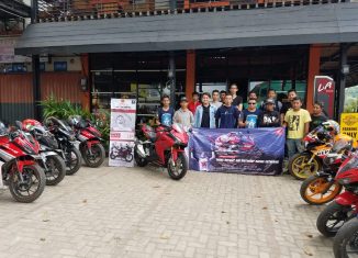 Komunitas CBR Banjarbaru – Martapura Silaturahmi Sambil Nonbar GP Valencia