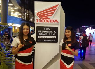 Honda Premium Matic Day, Curi Perhatian Pengunjung Duta Mall