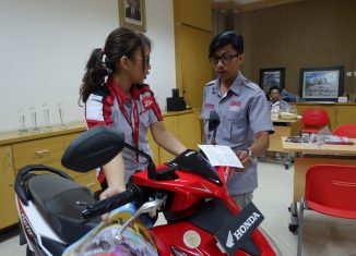 Trio Motor Gelar Kontes Layanan Honda Se-Kalselteng