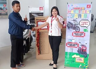 Maret Beli Vario Langsung Bawa Pulang Hadiah TV, Kulkas Atau Mesin Cuci