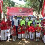Gebyar Merah Putih, Trio Motor Sosialisasi #Cari_Aman Berlalulintas