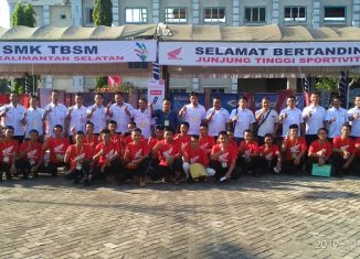 Dukung Penuh Lomba Kompetensi Siswa KALSEL, Trio Motor Uji Keterampilan Siswa