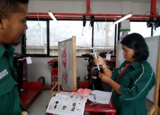 Trio Motor Sertifikasi Guru SMK TBSM Binaan Honda