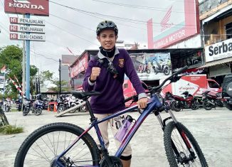 Rayakan Bulan Kemerdekaan, Trio Motor Gelar Honda Gowes Merdeka